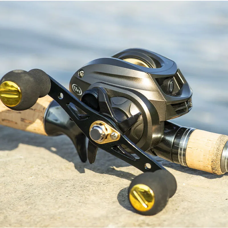 

Lurekiller Tools Fishing Reel Big Fish Double Handle Metal Fishing Reel Baitcasting High Seaknight Carretilha De Pesca Fish