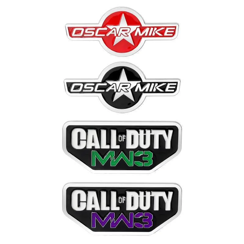 

OSCAR MIKE CALL OF DUTY MW3 car stickers For Jeep Oscar Wrangler Compass Modification Accessories Universal Decorative Decals