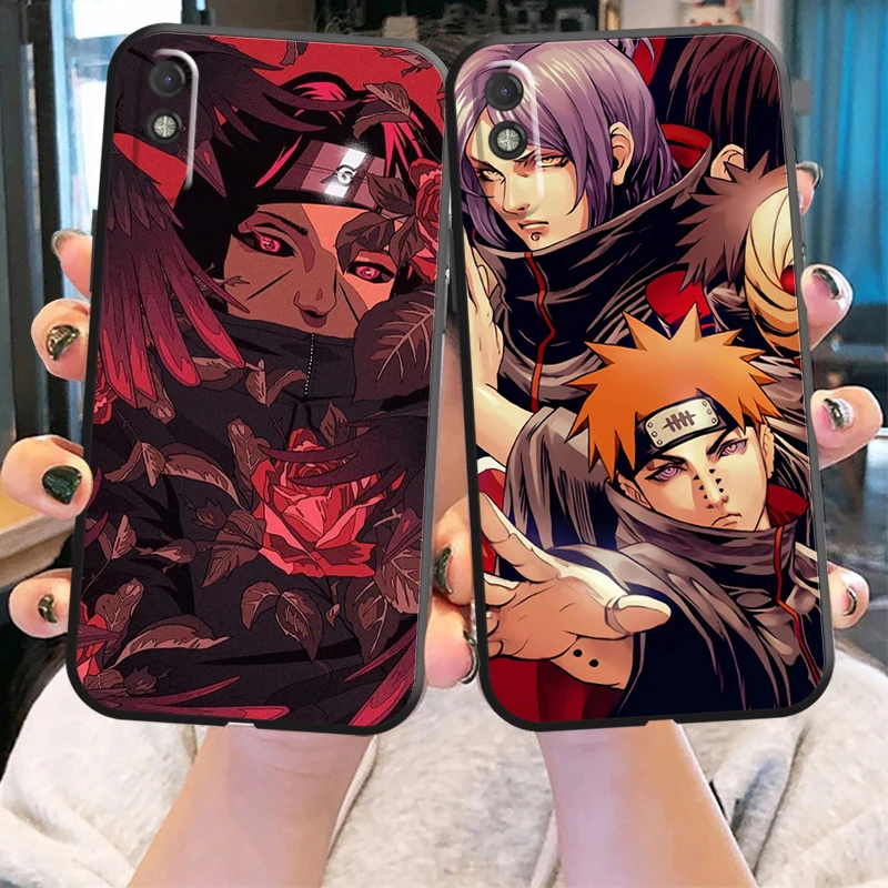 

Naruto Anime Phone Case For Xiaomi Redmi 7 7A 8 8A 9 9i 9AT 9T 9A 9C Note 7 8 2021 8T 8 Pro Silicone Cover Back Funda Coque