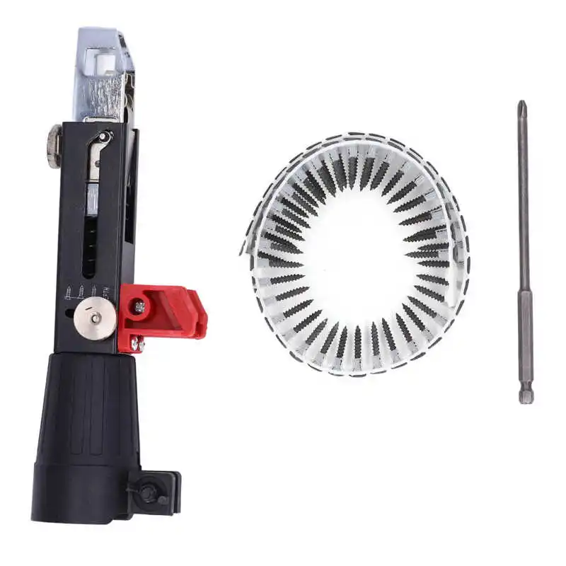 

Автоматический сетчатый адаптер для ногтей пластиковая электрическая дрель деревообрабатывающий инструмент с лентой для ногтей для перег...