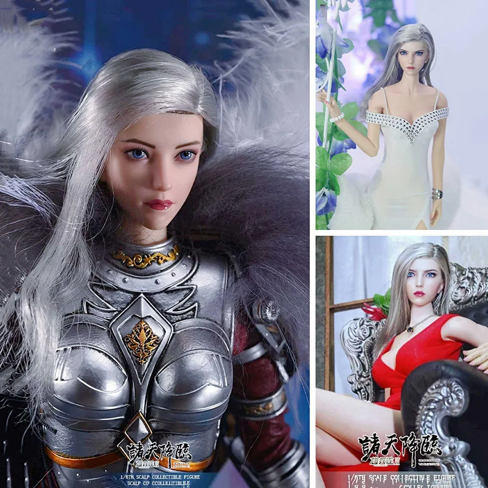 

1/6 Women Soldier Anime Game Sexy Goddess Of Battle Combat Uniform Casual Clothes Full Set 12Inch Action Figure Model