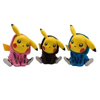 tomy 11cm pokemon cute anime birthday party decorations figure cosplay pocket monsters car decoration model gift toys for kids
