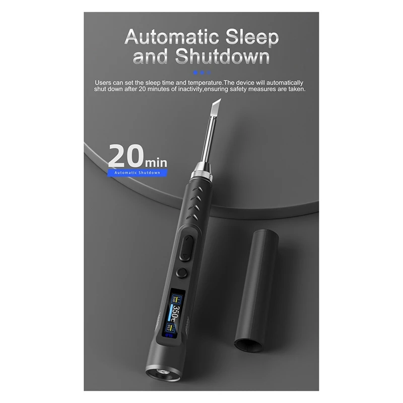 Умный электрический паяльник T65-SP PD + мощность 90 Вт быстрый нагрев 150-450 ℃