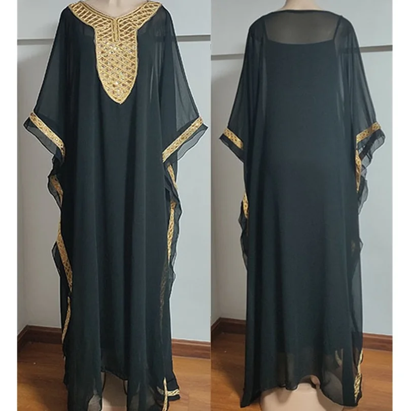 

Ramadan Dubai Abaya Turkey Muslim Maxi Dress Plus Size African Dresses For Women Islam Clothing Kaftan Boubou Robe Jellaba Femme