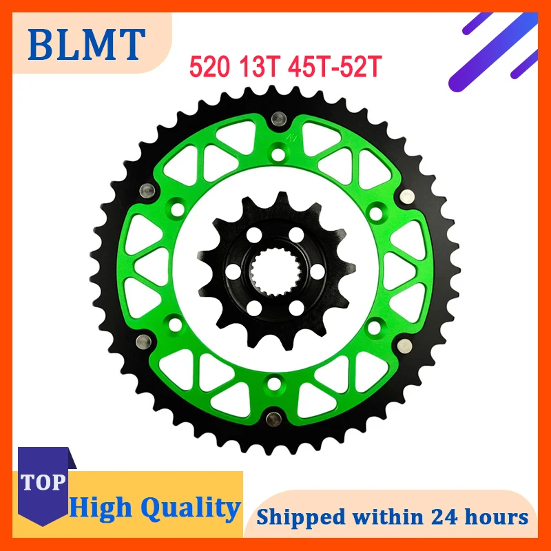 

Motorcycle 520 13T 45T 46T 47T 48T 49T 51T 52T Front & Rear Sprocket For KAWASAKI KX250F KXF250 KX 250F KX250 KX KXF 250 F 24305