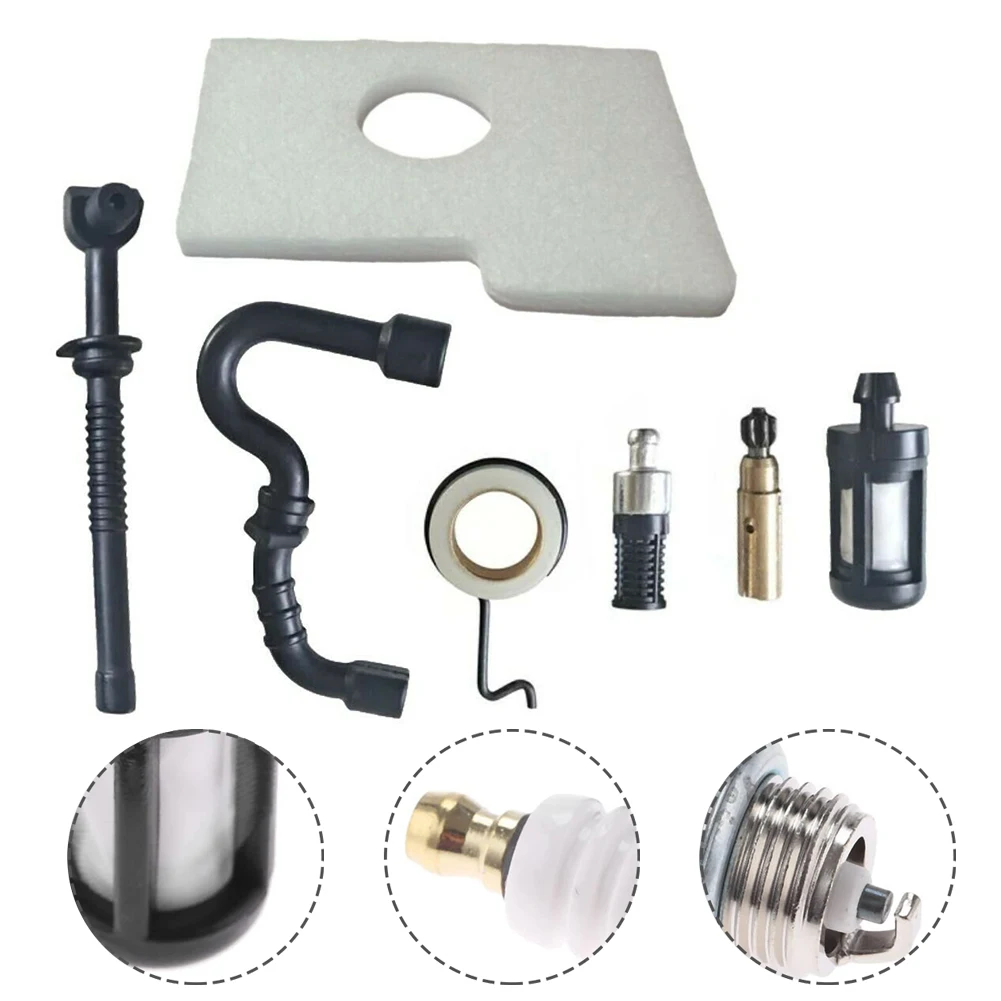 

New Chainsaw Fuel Line Worm Air Filter Oil Repair Kit For Stihl 017 018 MS170 MS180 Trimmer Lawnmover Garden Power Tools