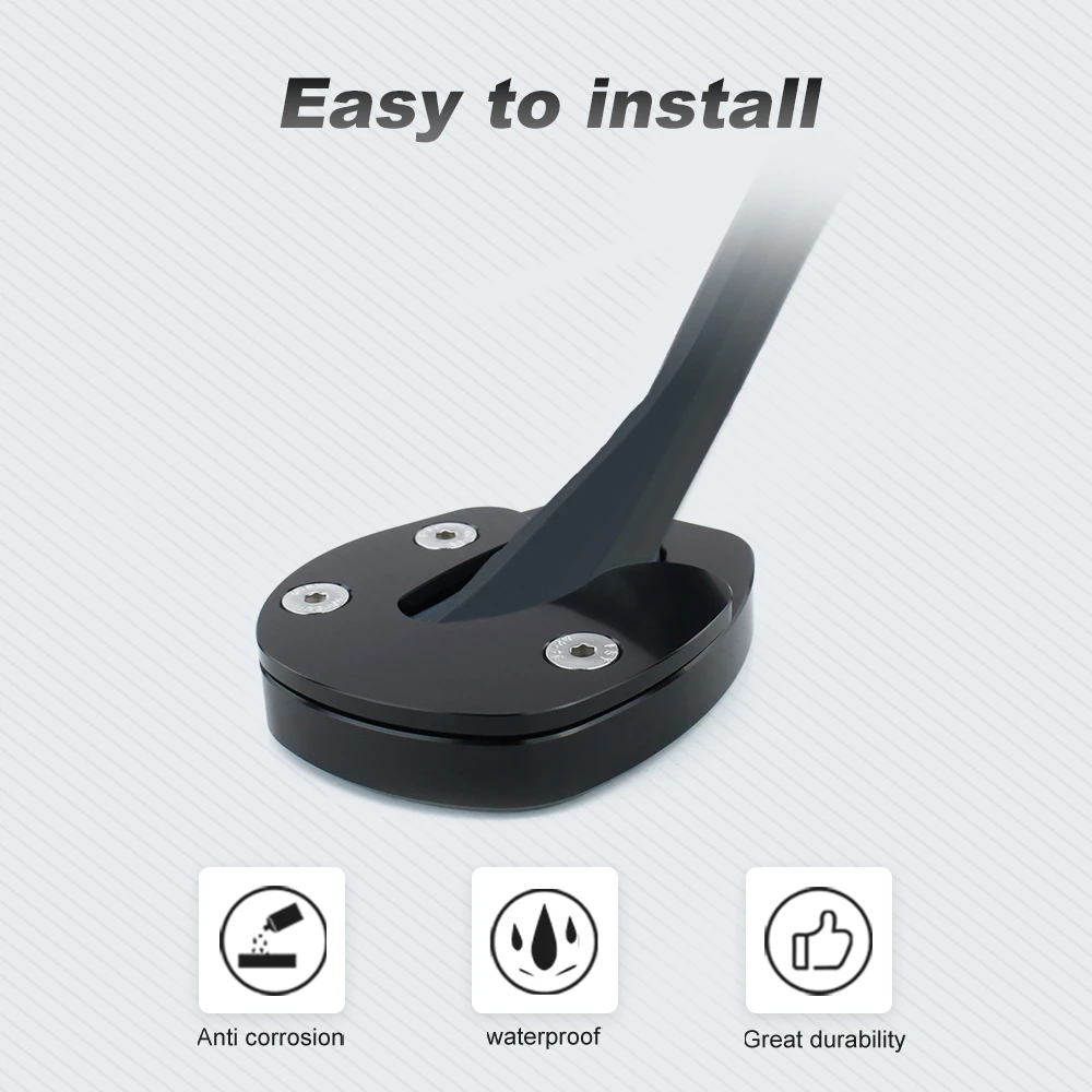 Для Kawasaki Ninja ZX-14 ZX 14 2008-2011 ZX-14R ZX14R 2012-2024 боковая подставка для мотоцикла увеличенная