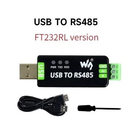

Original Industrial USB to RS485 Serial Converter Half Duplex FT232RL Communication Module CH343G Industrial Win8 10 Linux Mac