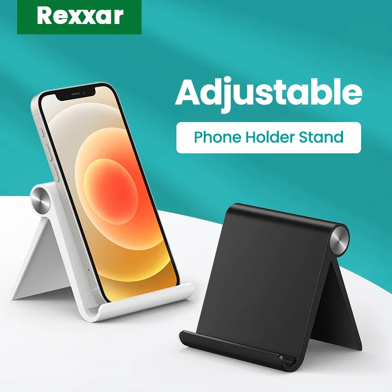 

Rexxar Mobile Phone Holder Stand For iPhone 13 12 Samsung Xiaomi Huawei Desk Phone Support Tablet Holder Cell Phone Holder Stand