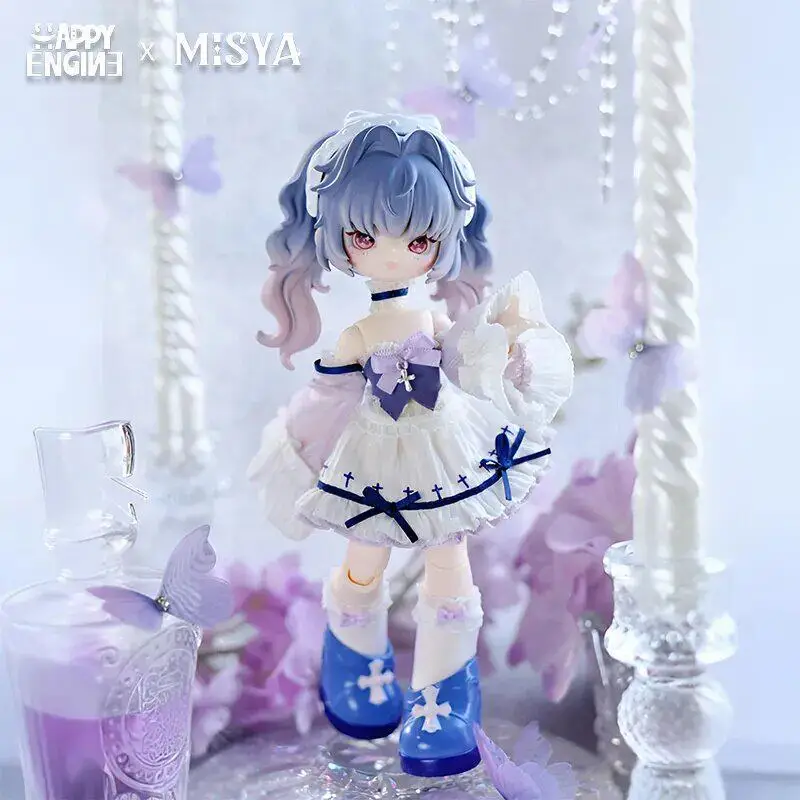 Фото Кукла BJD Happy Engine Misya Weirdo Gallery 1/8, фигурка-сюрприз, модная игрушка, украшение для рабочего стола, лучший подарок для друзей №4