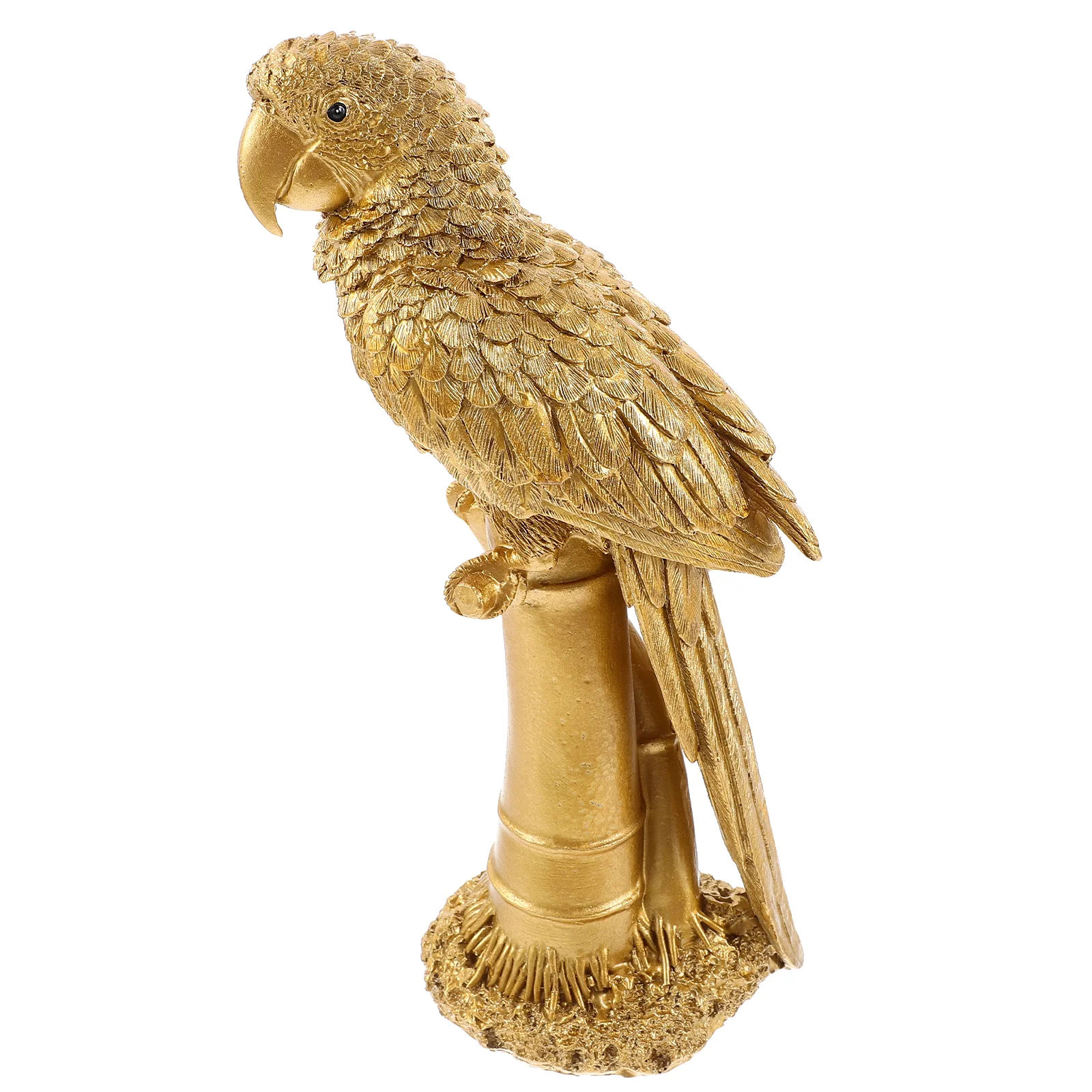 

Decor Toy Parrot Decorative Bird Adornment Accessories Desktop Resin Craft Model Small Ornament Figurine