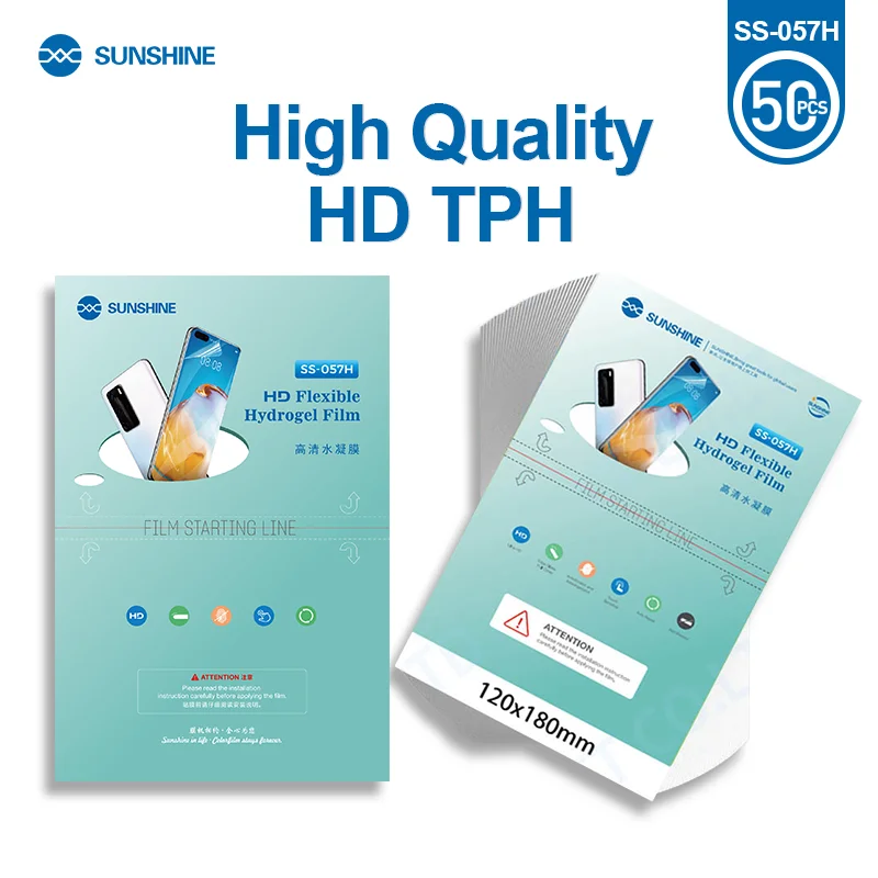 Sunshine SS-057H HD Гидрогелевая пленка для защиты экрана телефона SS-890C 870C Y22Series