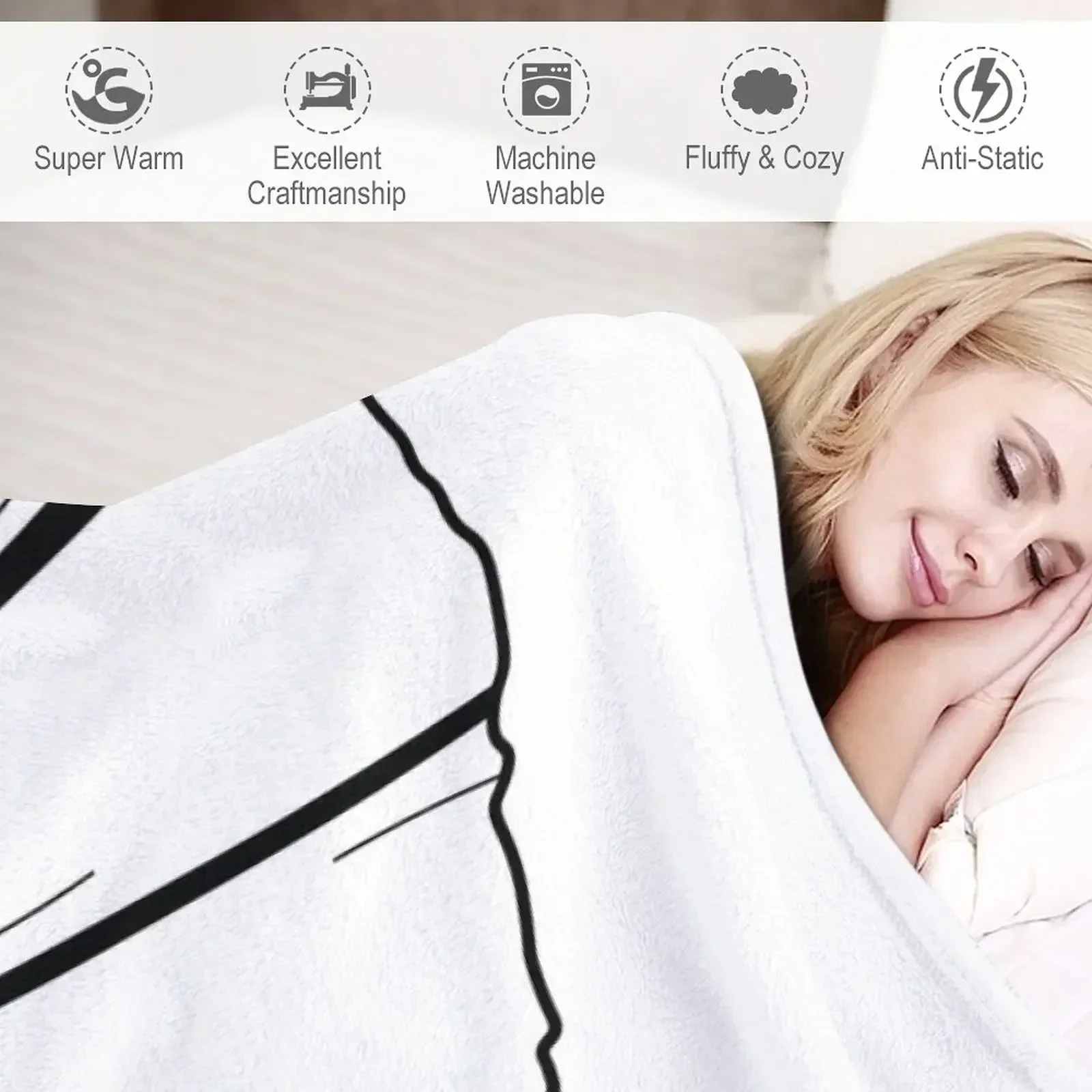 Одеяло Quackson декоративное для зимы одеяло дивана одеяла ретро