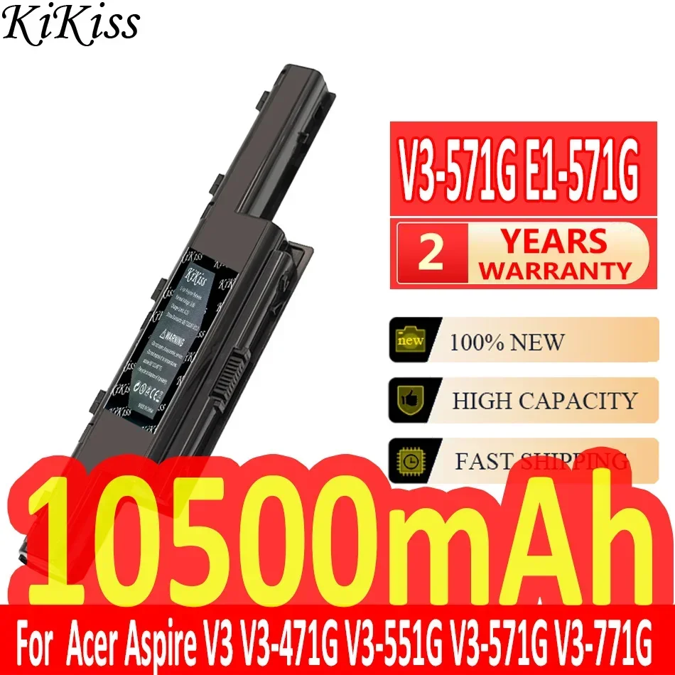 Аккумулятор 10100 мАч для Acer Aspire V3-571G v3-771g