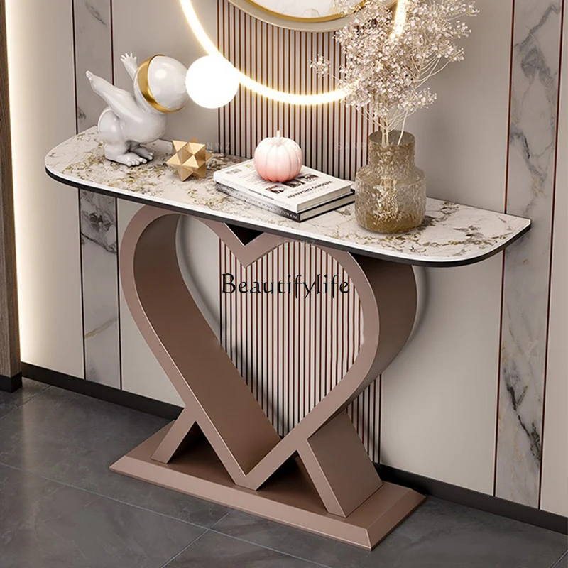 Легкий роскошный чехол на стену. Дизайнерский стол Xuanguan. столик. Домашний