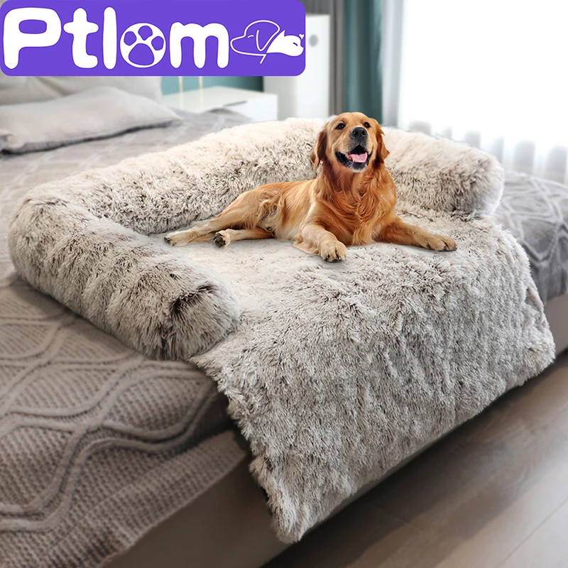 

Pet Bed Plush Dog Blanket Pet Sofa Dogs Mat Kennel Pad Warm Comfortable Washable Household Pet Cat Dog Life Sleeping Supplies