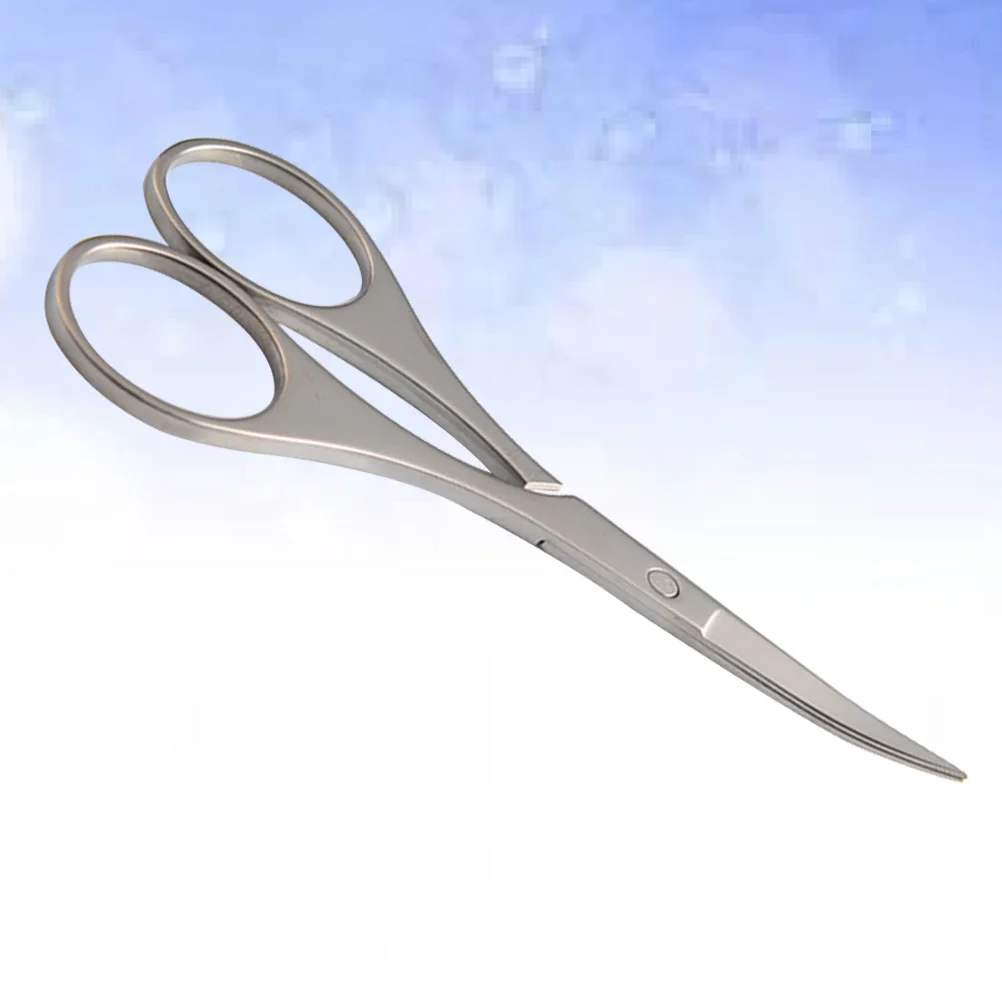 

1pc Nose Hair Men Woman Professional Stainless Steel Curved Craft for Vibrissa