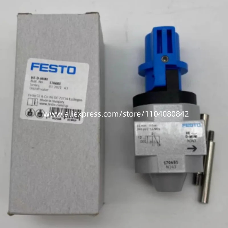 Новый оригинальный клапан Festo 170681-HE-D-MINI 170682-HE-D-MIDI 170683-HE-D-MAXI