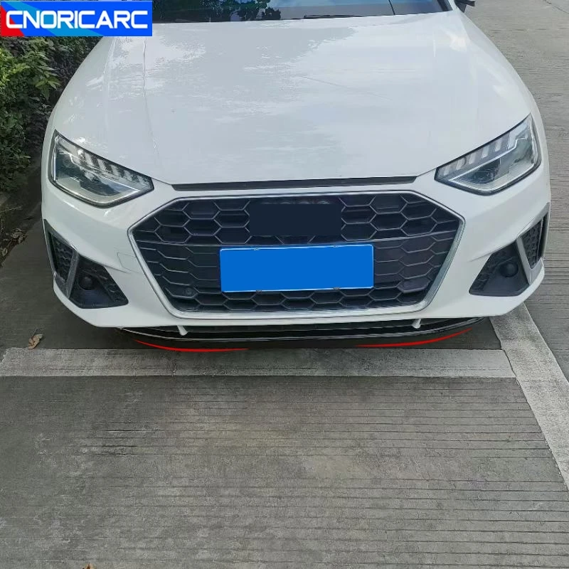 

Декоративная рамка переднего бампера для Audi A4 B9 2020, внешние аксессуары, наклейки
