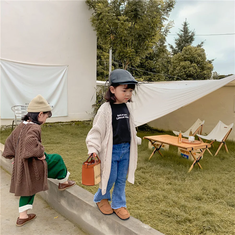 

sweater coat solid color cardigan 2021 autumn new sweater coat for boys and girls