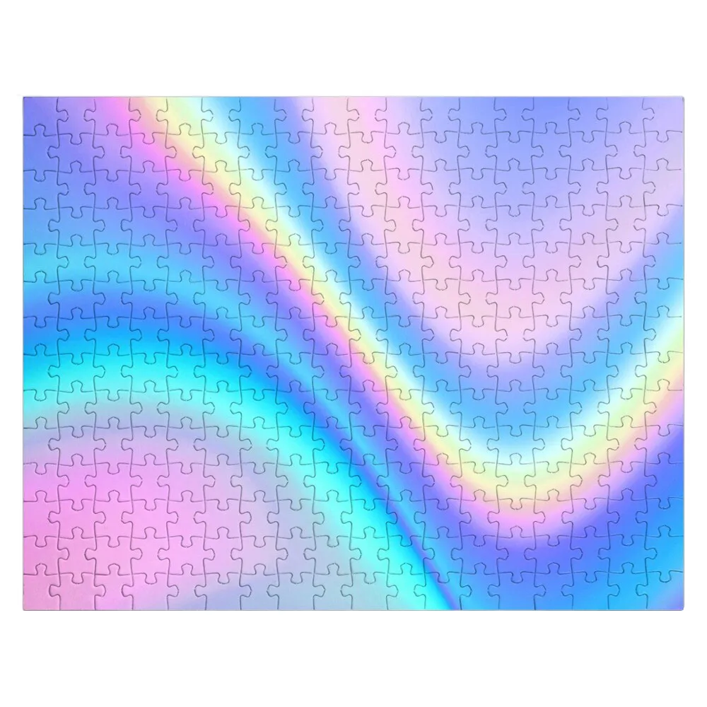 Переливающийся голографический пазл пазлы на заказ с фото персонализированный