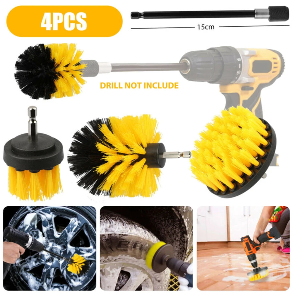 

Cleaning Detailing Drill Brush Cleaning Nylon Scrubber Stainless Steel