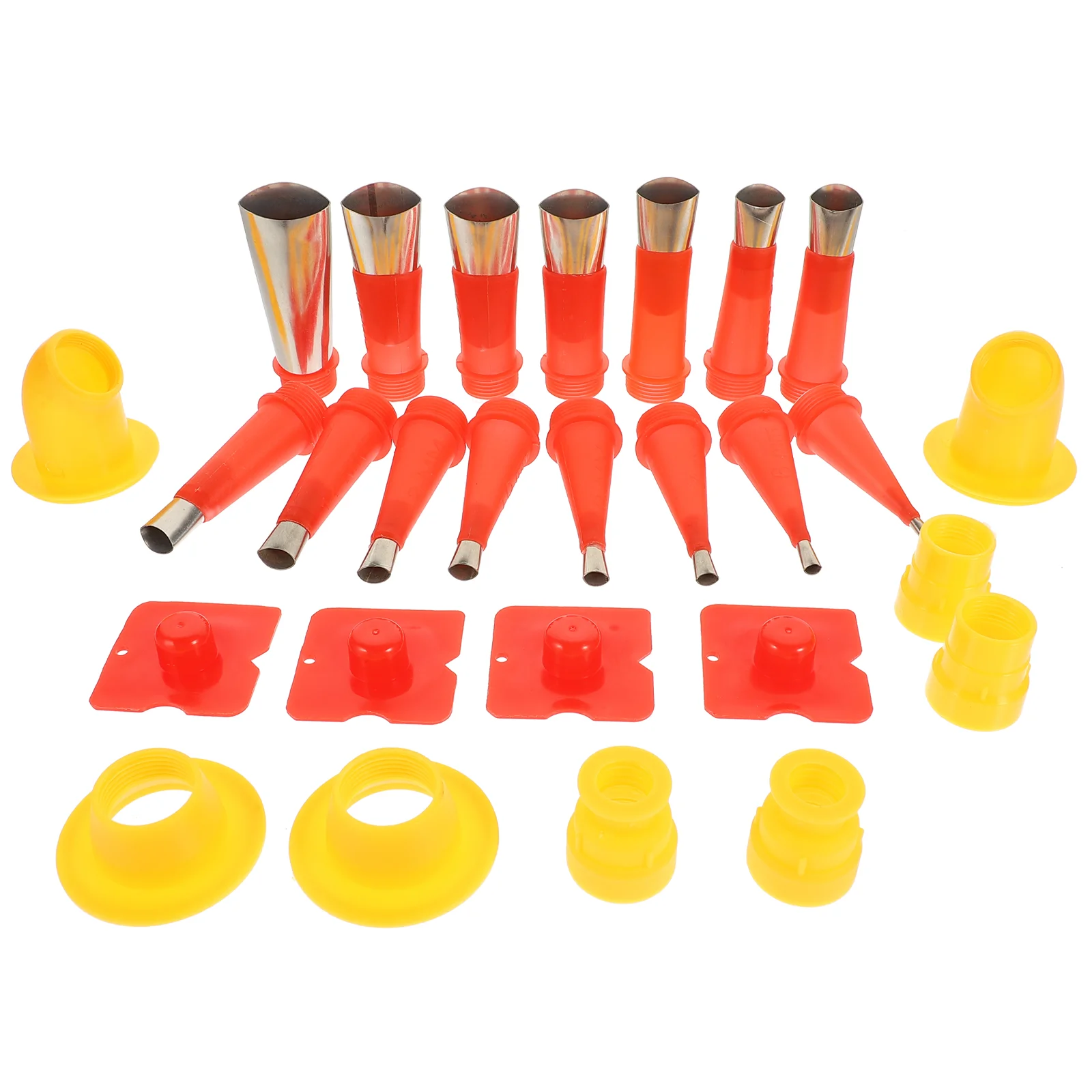 

Stainless Steel Nozzle Caulking Tools Applicator Finishing Kit Extension Tips Abs Finisher