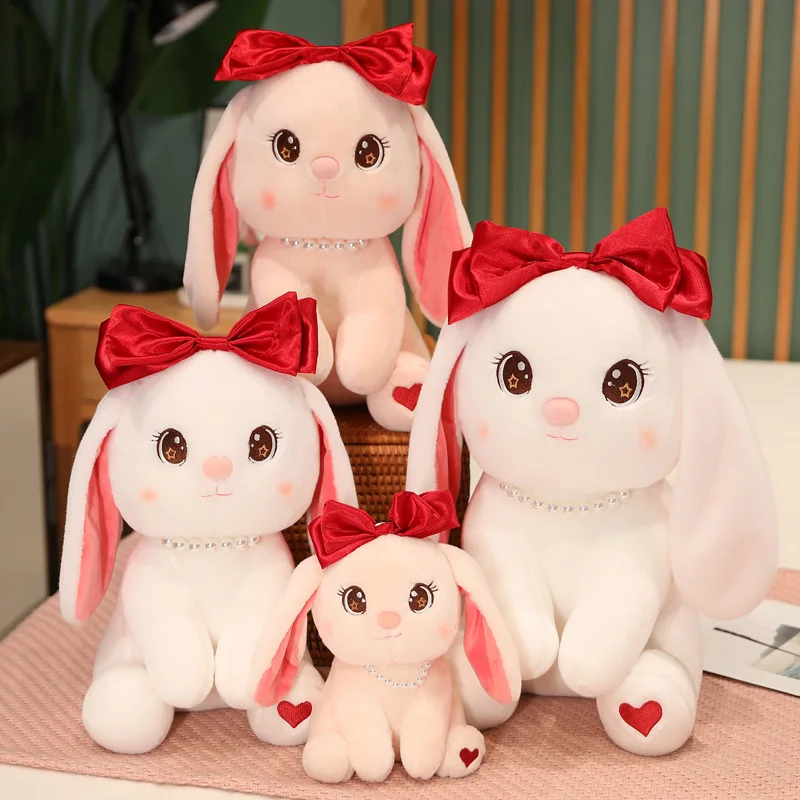 

Милый Плюшевый Кролик Барби, милая мягкая игрушка, искусственные животные, новинка 2023, горячие плюшевые игрушки для девочек, детские подарки на день рождения
