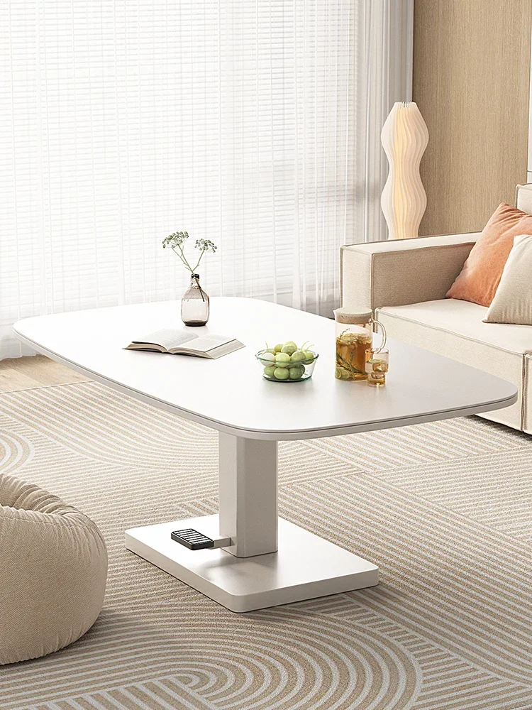 Футболка Creme Wind Rock Platte Heben Dual Purpose Pam Einheit Wohnzimmer Esstisch