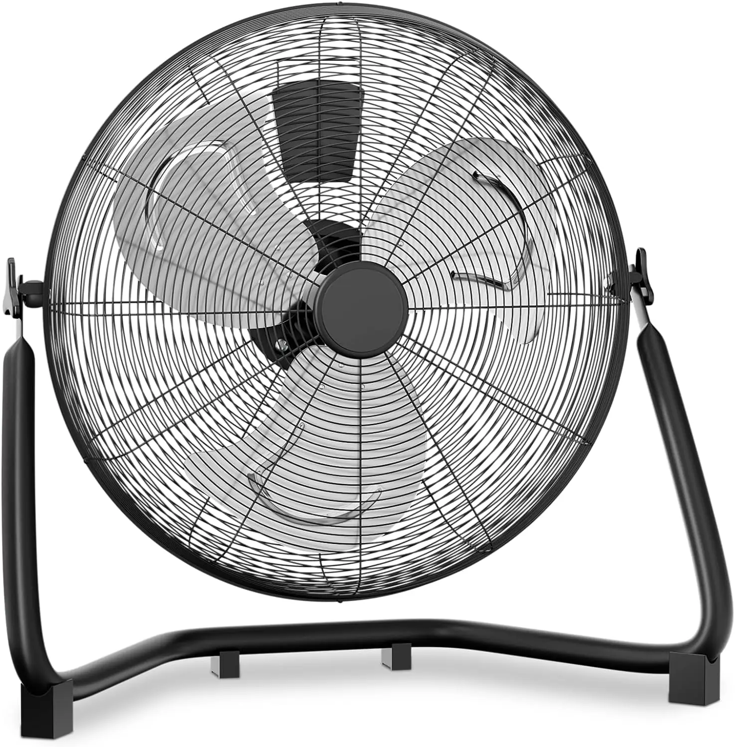 

Inch 3572 CFM High Velocity Floor Fan with 3 Speed Heavy Duty Metal Adjustable Tilt Portable Quiet Air Circulator for Home Bedro