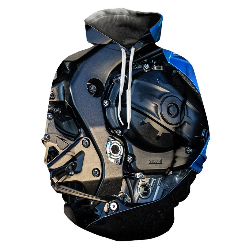 

Fashion Men 3D Cartoon Print Hoodie Men's Sportswear Casual Neutral Harajuku Jumper