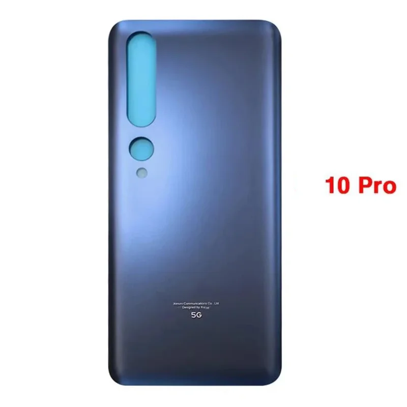 Для Xiaomi Mi10 Pro 5G задняя крышка аккумулятора панель корпус сменный чехол