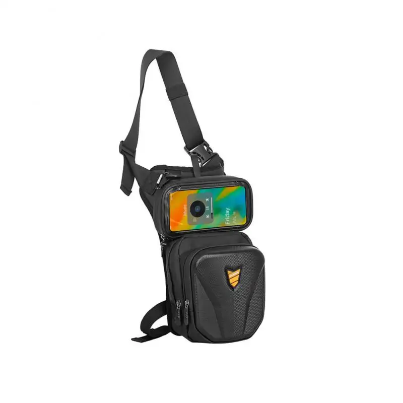 

Messenger Bag Sports Universal Multi-function Durable Practical Car Supplies Motorcycle Leg Bag Black Portable Car Accessories