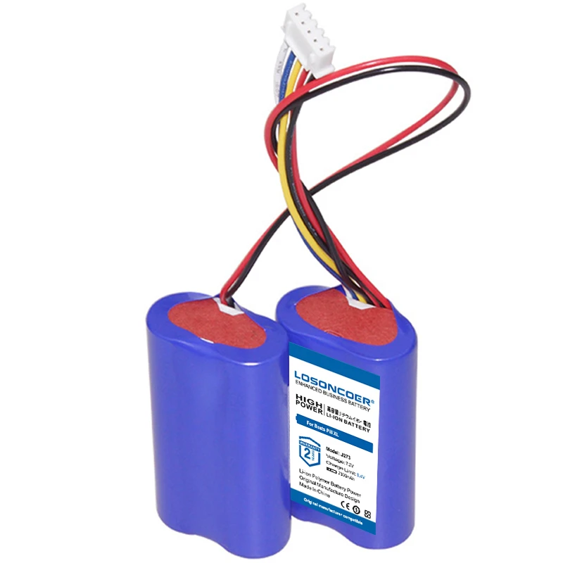 100% Оригинальный LOSONCOER Новый 7300mAh J273 Аккумулятор для ритма таблетки XL ICR18650NH-2S2P -