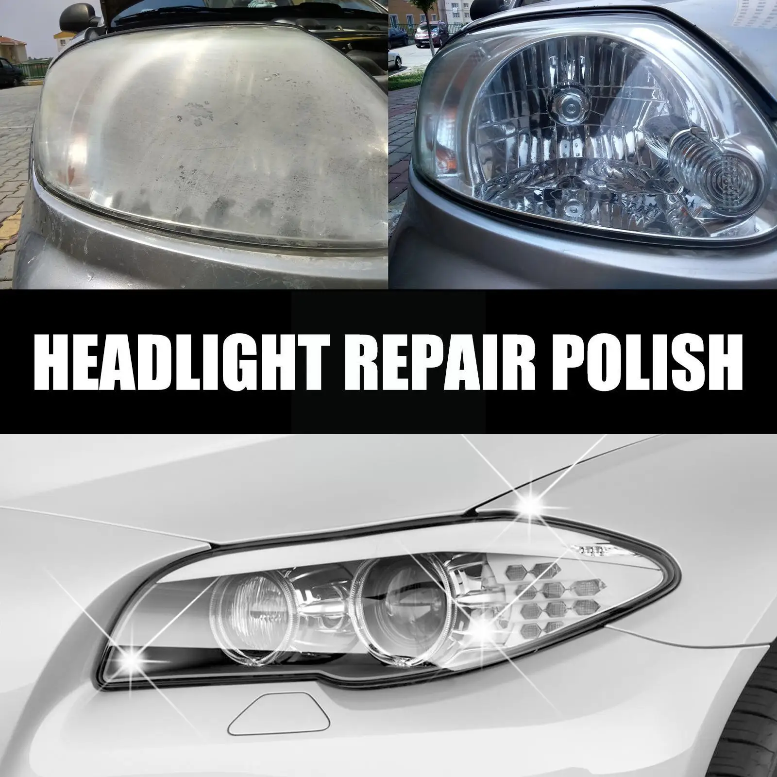 

20ml Car Headlight Repair Fluid Scratch Remove Refurbishment Car Repair Polishing Light Repair Agent Coating Oxidation D1J1