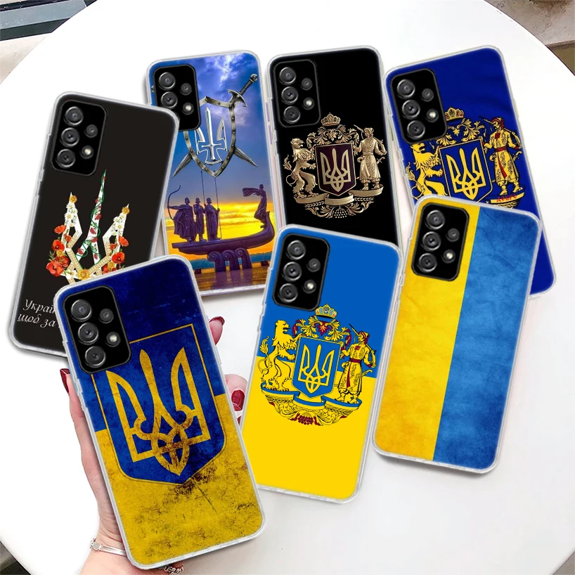 

Чехол с украинским флагом для телефона Samsung Galaxy A52 A53 A54 A12 A13 A14 A22 A23 A24 A32 A33 A34 A02S A03S A04S A72 A73