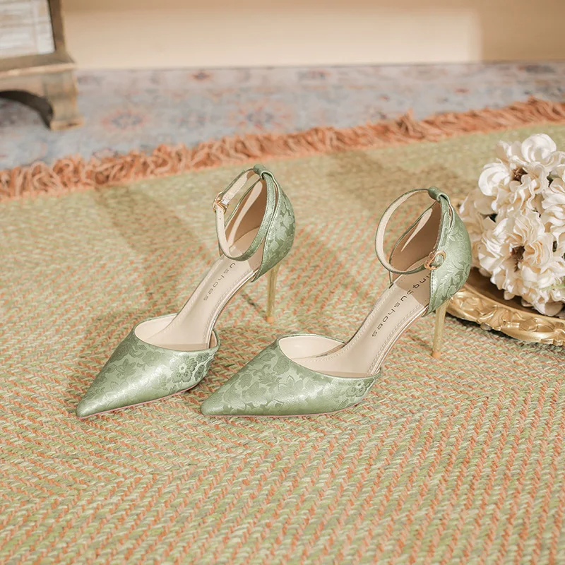 Туфли женские на высоком каблуке туфли с ремешком щиколотке обувь для вечеринки