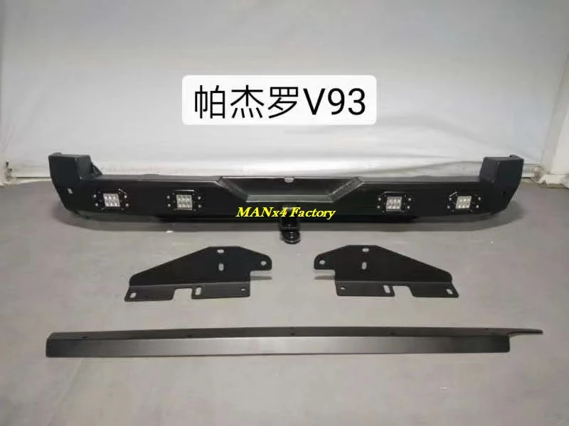 Задний бампер Manx4 Off-Road Steel для Mitsubishi Pajero Montero V80 V90 V93 V97