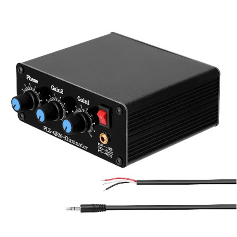 

1-30Mhz HF Bands Aluminum Alloy Outcase Phase Adjustable Built-In PTT Control Radio Station Anti Jamming Tool