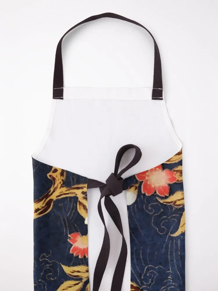 Розовые красные белые весенние цветы в темно-синем японском стиле искусственная