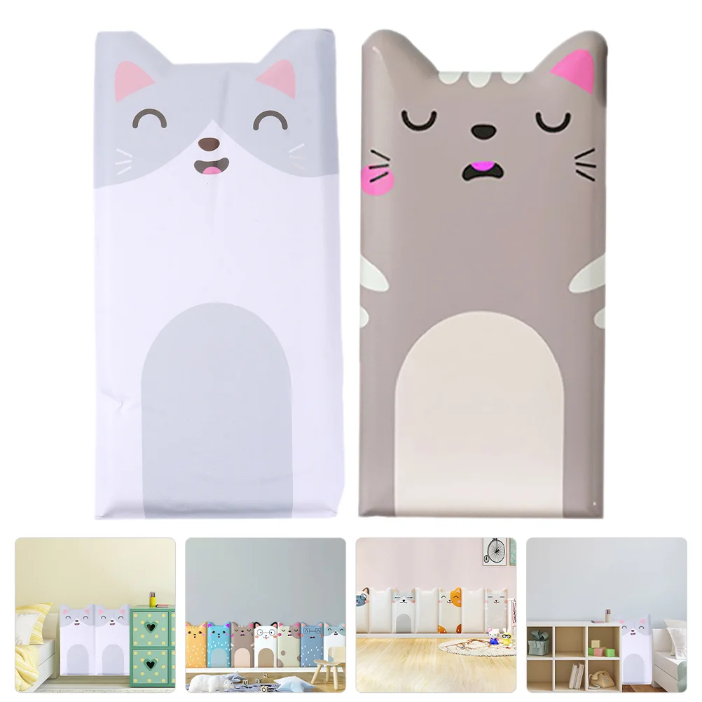 

Наклейки на стену противоударные самоклеящиеся, 2 шт.