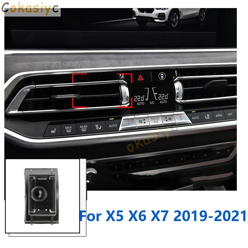 

Специальные крепления 17 мм для BMW X5 X6 G05 G06 F15 F85 F16 E72, автомобильный держатель для телефона, GPS, поддержка фиксированного кронштейна, аксессуары 2003-2021 гг.