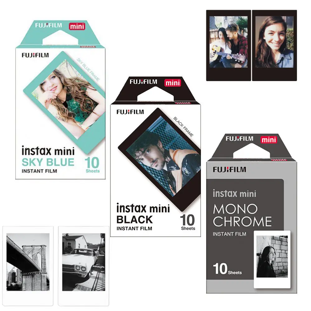 Фото 10 листов фотобумаги Fujifilm Instax Mini 11 Film для Fuji Instax Mini 99 12 9 8 7+ 40 SE 50 90 Evo Мгновенная камера Instax Film №2