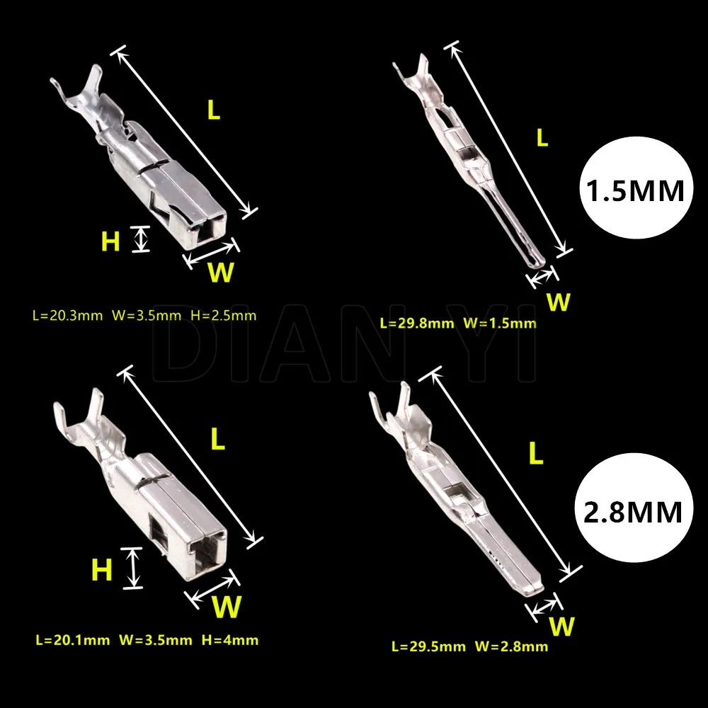 1,5/2,8 мм FCI Tyco Автоматическая обжимная Клемма, медный контакт 211cc2s1120 211cc2s1160p 211CL3S2160