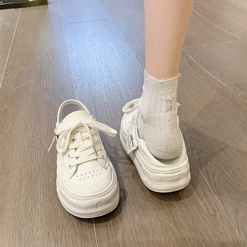 2023 New Popular Style Splicing Popular Simple Style Versatile Little White Shoes Sports Casual Shoes Women's Shoes
