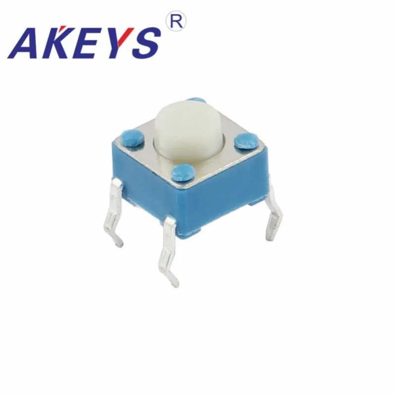 10 шт. TS-D001 6*6 многоцветный световой сенсорный переключатель мгновенный