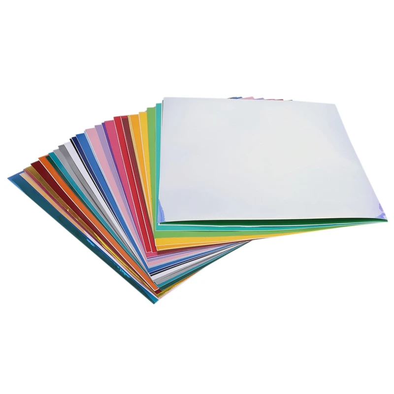 

Permanent Vinyl Bundle, 25 Self Adhesive Vinyl Sheets + 5 Holographic Vinyl Sheets For Cricut, 12X 12Inch Vinyl Bunble