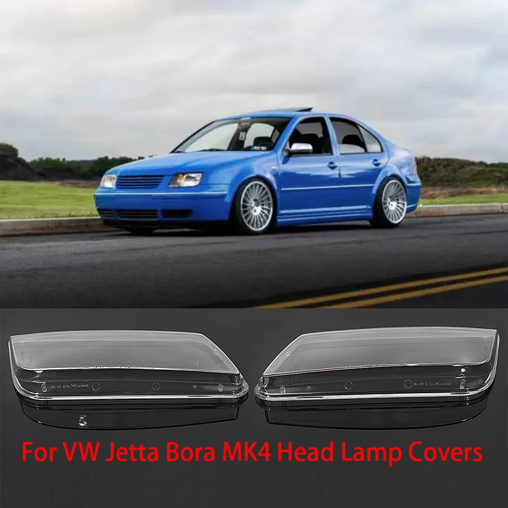 

For VW Jetta Bora MK4 Car Headlight Lens Cover Replacement 1999 2000 2001 2002 2003 2004 2005 Head Lamp Covers