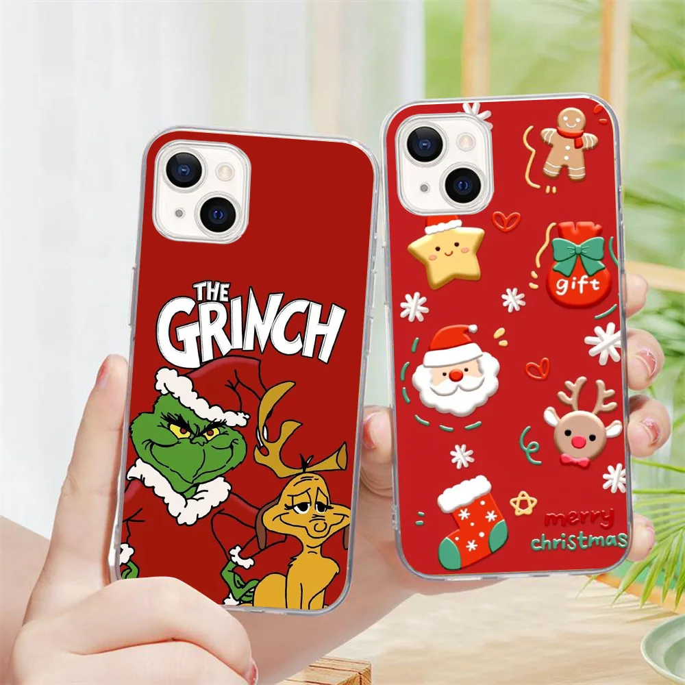 CK-31 Merry Christmas Phone Case For Infinix GT 10 Smart 4 4C 6 HD 5 8 8i X NEO 20 30 Plus