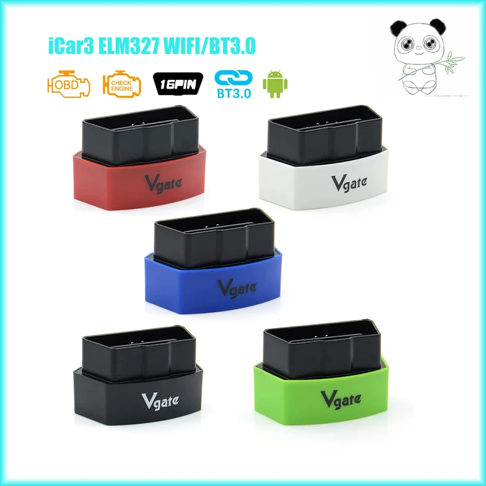 

Vgate iCar3 Icar3 Bluetooth OBD Scanner iCar 3 WIFI elm327 Auto Scan Tool Diagnostic Interface Code Reader with Free Shipping